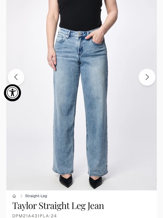 Dear John Denim - Dear John 33 16/18 Syper Stretchy Taylor Straight Leg Jeans Womens